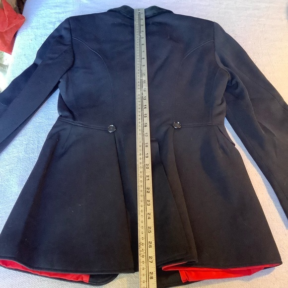 Harry Hall Riding Coat With Velvet Collar Black - Picture 5 of 5